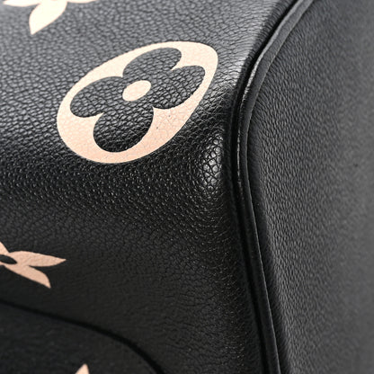 Louis Vuitton Empreinte Monogram Giant Neonoe MM Black Beige 11 of 12