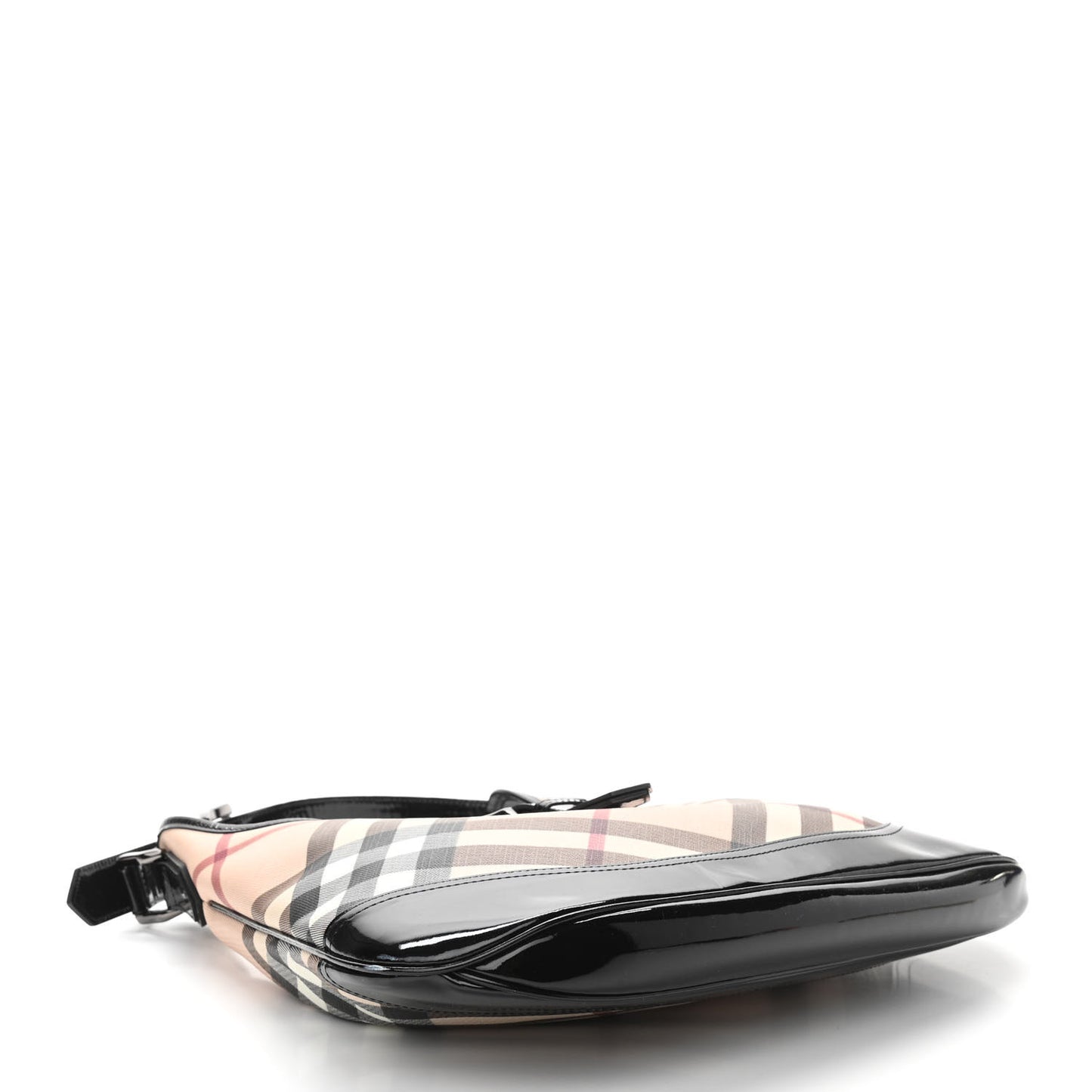 Patent Nova Check Brook Hobo Black