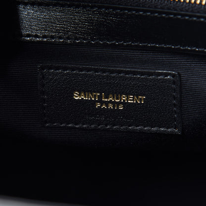 Saint Laurent Calfskin Small Manhattan Shopper Tote Black 7 of 11