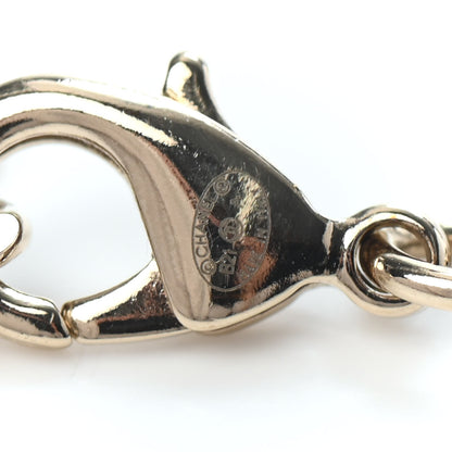 Chanel Crystal CC Chain Bracelet Gold Silver 3 of 3