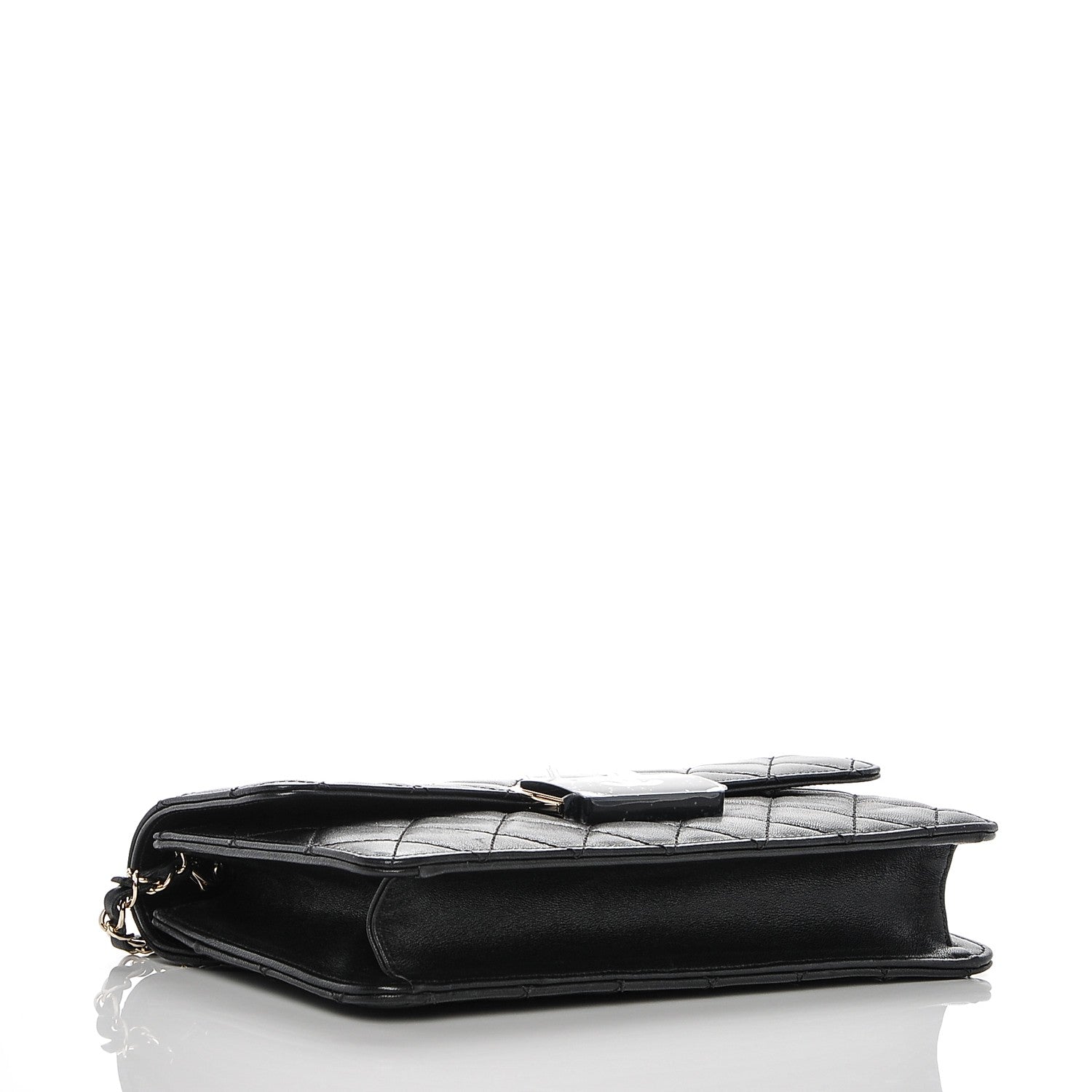 Chanel Sheepskin Quilted Small Beauty Lock Flap Black 4 of 7