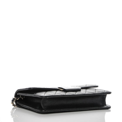 Chanel Sheepskin Quilted Small Beauty Lock Flap Black 4 of 7