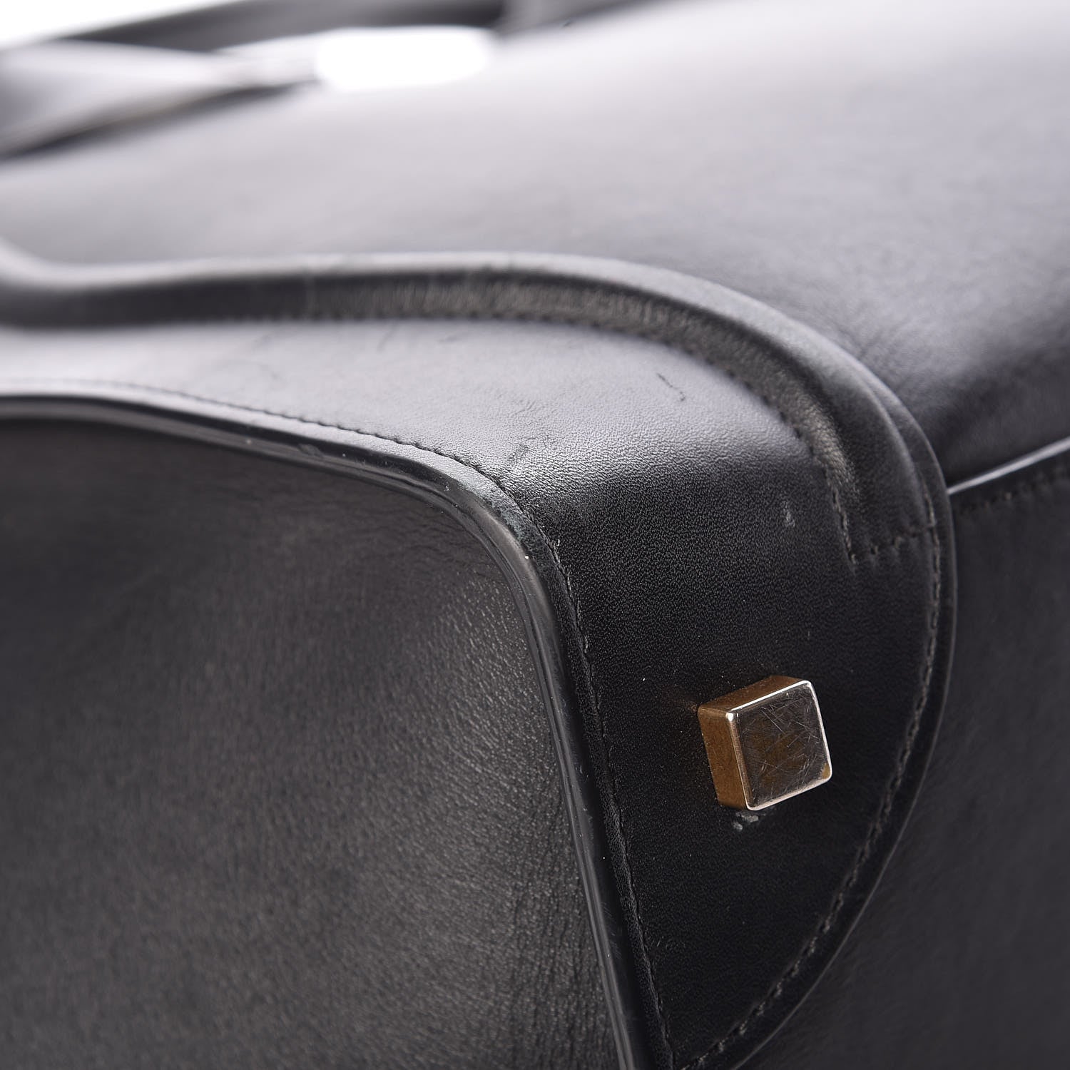 Celine Smooth Calfskin Mini Luggage Black 18 of 19