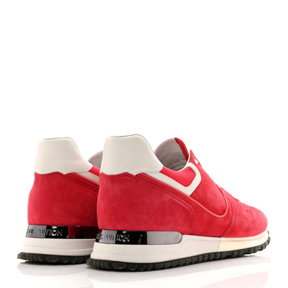 Louis Vuitton Nubuck Suede Run Away Sneakers 39 Framboise 4 of 8