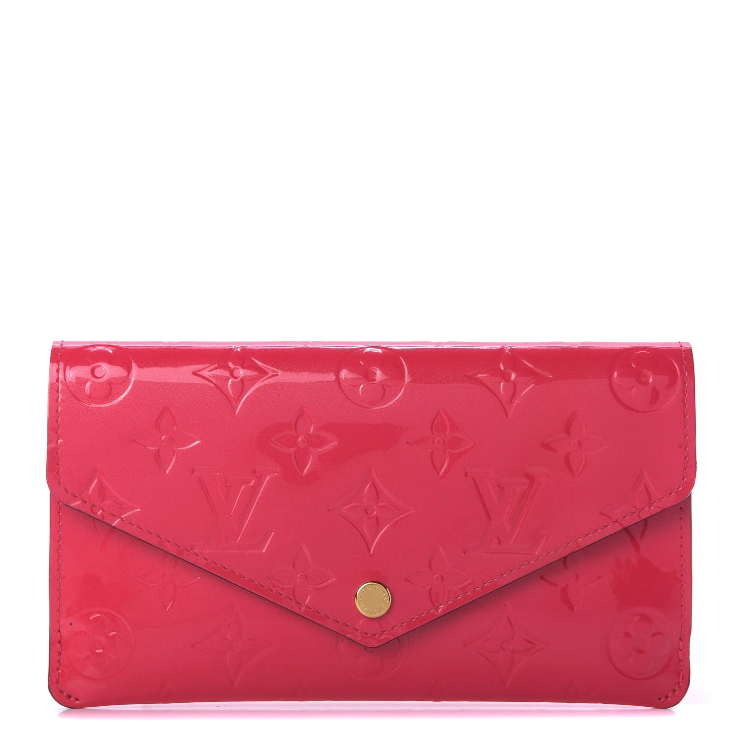 Louis Vuitton Vernis Jeanne Wallet Hot Pink 1 of 10