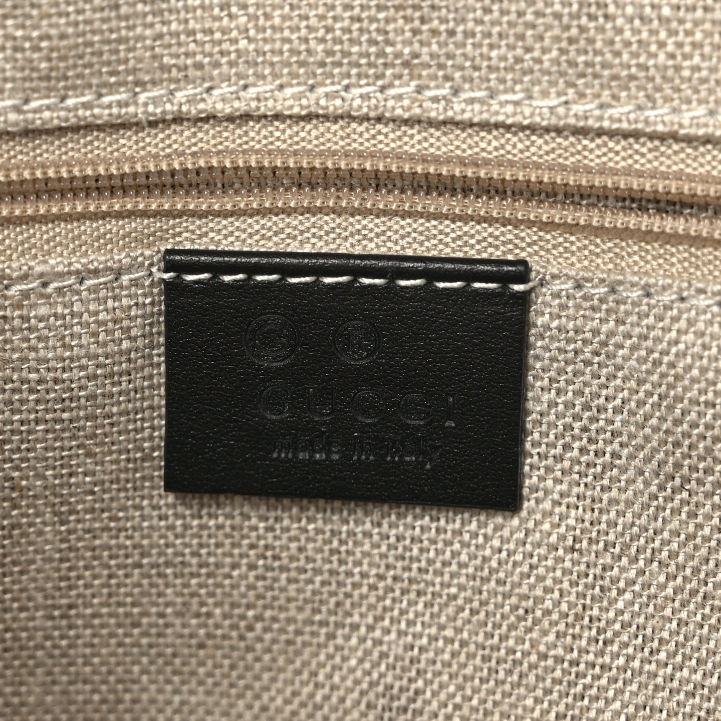 Microguccissima Medium Dome Bag Black