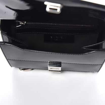 Givenchy Patent Calfskin Mini Pandora Box Crossbody Bag Black 5 of 7