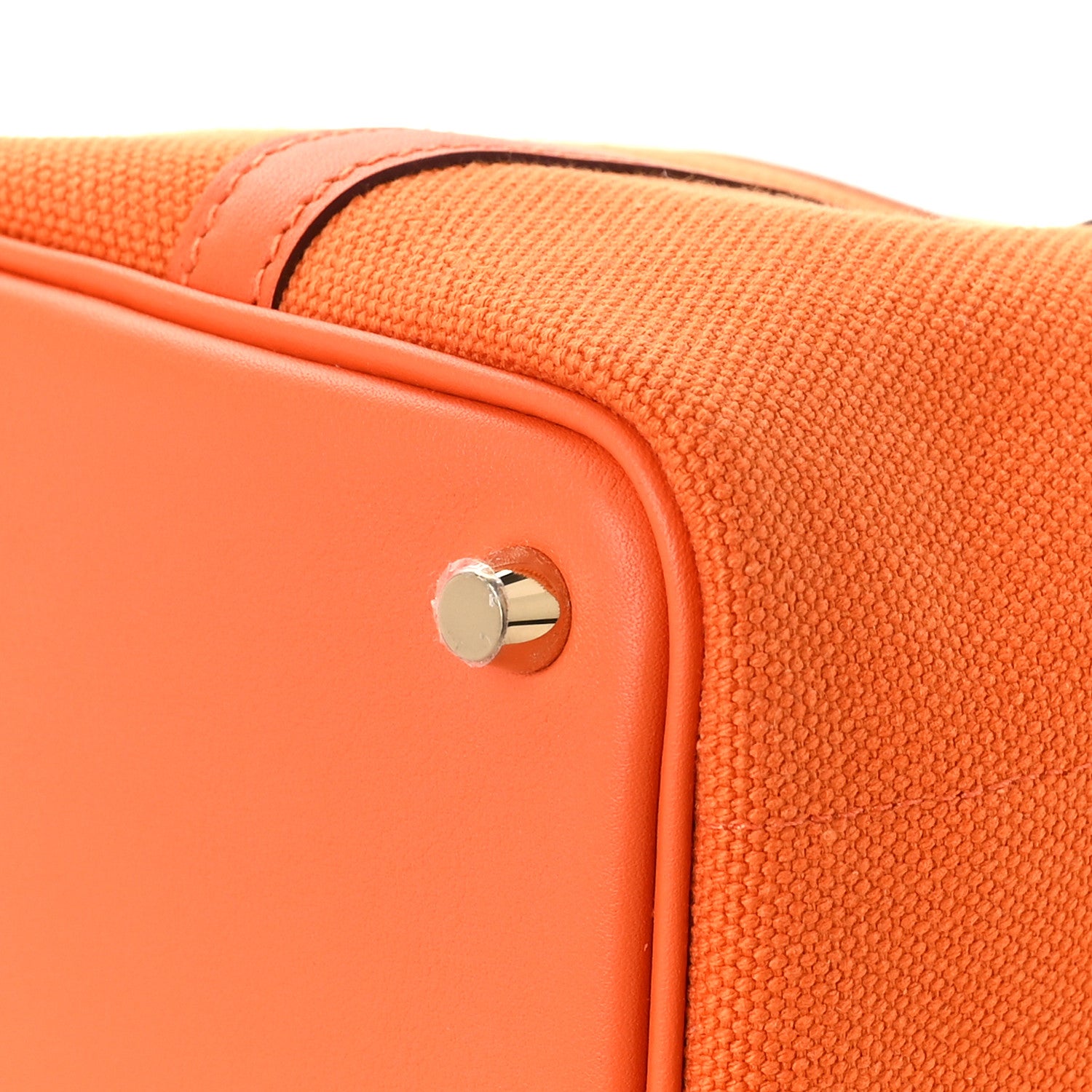 Hermes Toile Goeland Swift Cargo Picotin Lock 18 Orange 8 of 9