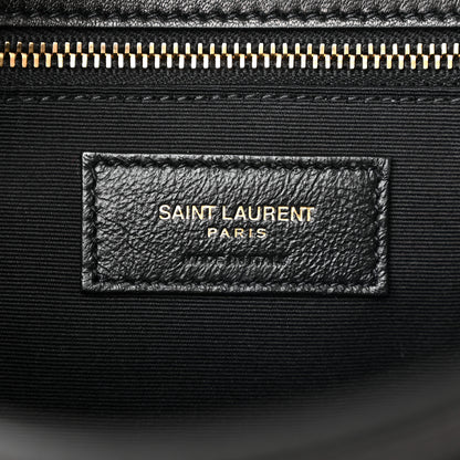 Saint Laurent Lambskin Matelasse Monogram Medium Niki Chain Satchel Black 6 of 9