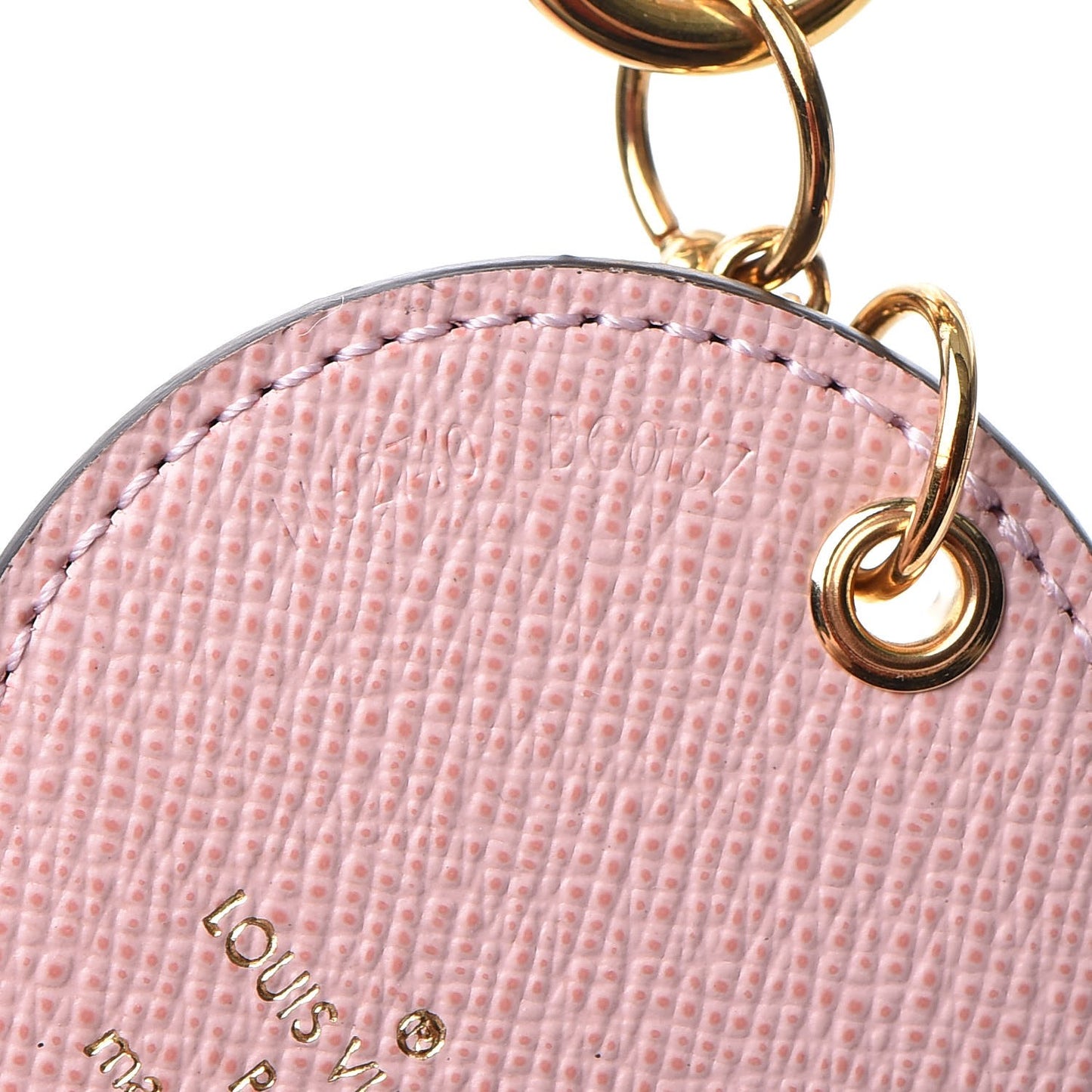 Calfskin Monogram World Tour Bag Charm Key Holder