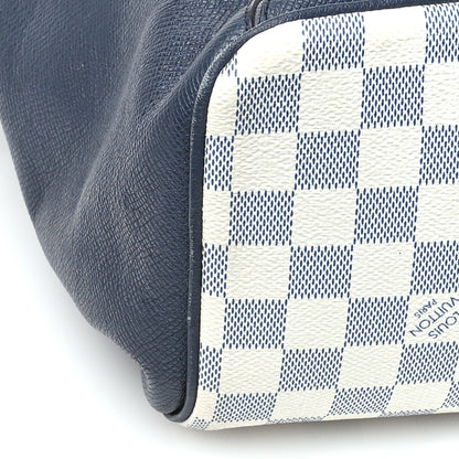 Louis Vuitton Damier Coastline Azur Matchpoint Backpack Black 12 of 14