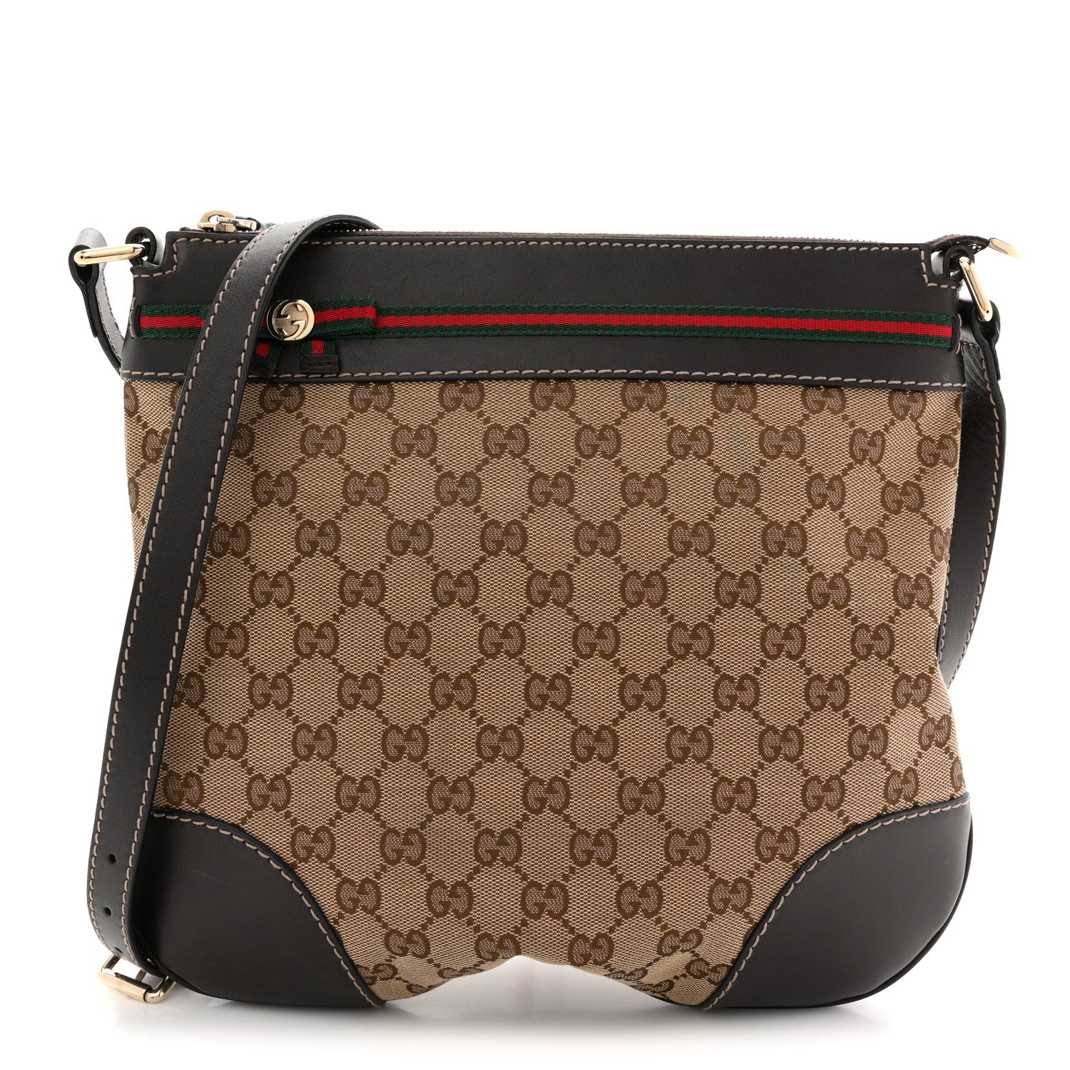 Gucci Monogram Mayfair Messenger Brown 1 of 11
