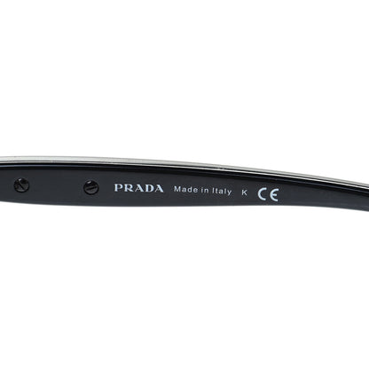 Prada Square Sunglasses SPR 08O Black 11 of 15