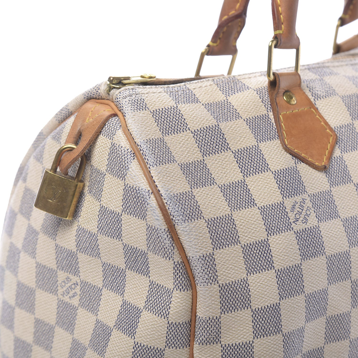 Louis Vuitton Damier Azur Speedy 30 14 of 22