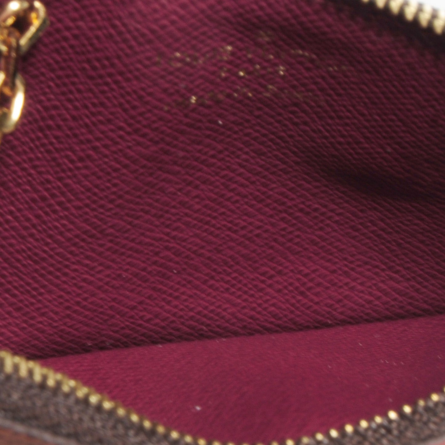 Damier Ebene Scribe Affiche Key Pouch