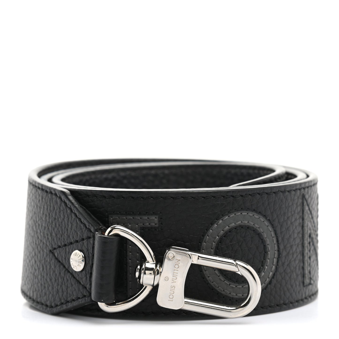 Taurillon Bandouliere Shoulder Strap Black