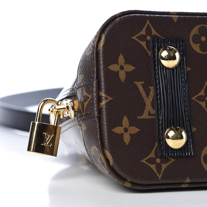 Louis Vuitton Vernis Epi Monogram Alma BB Champagne Metallise 9 of 12