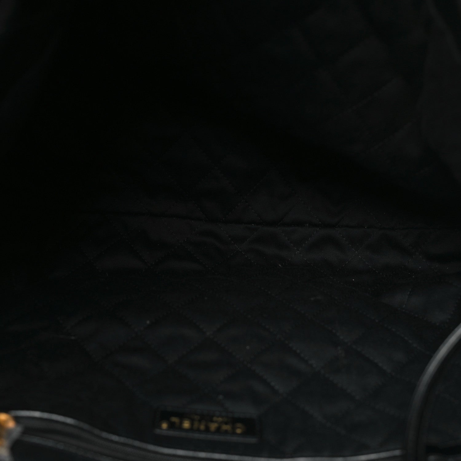 Chanel Shiny Calfskin Quilted Chanel 22 Black 7 of 12