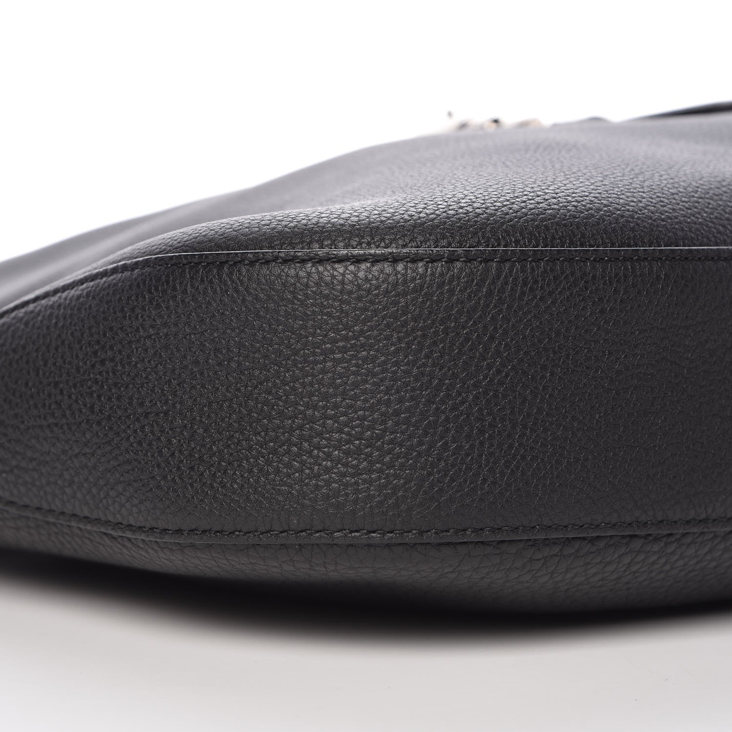 Gucci Soft Grained Calfskin Large Jackie Hobo Black 8 of 9