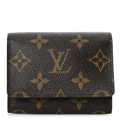 Louis Vuitton Monogram Enveloppe Carte De Visite 1 of 8