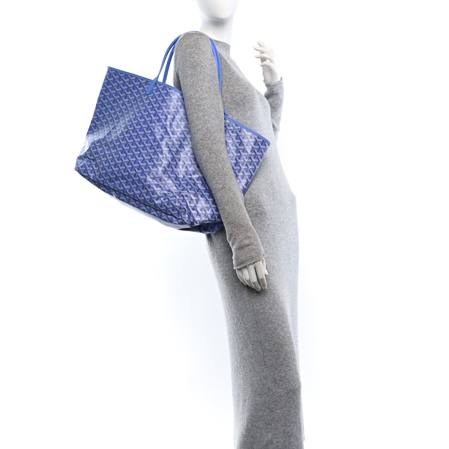 Goyard Goyardine Le Jardin Saint Louis GM Iris 2 of 11