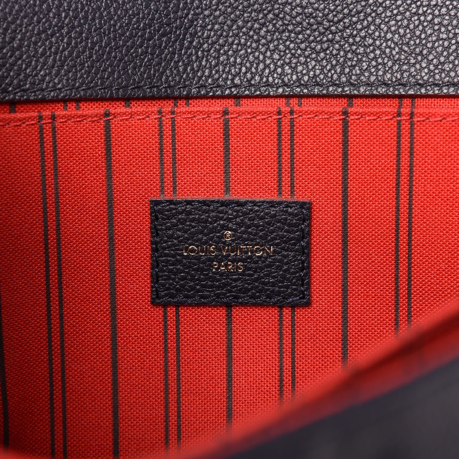 Louis Vuitton Empreinte Pochette Metis Marine Rouge 8 of 9