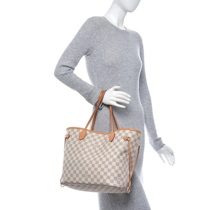 Louis Vuitton Damier Azur Neverfull MM 2 of 11