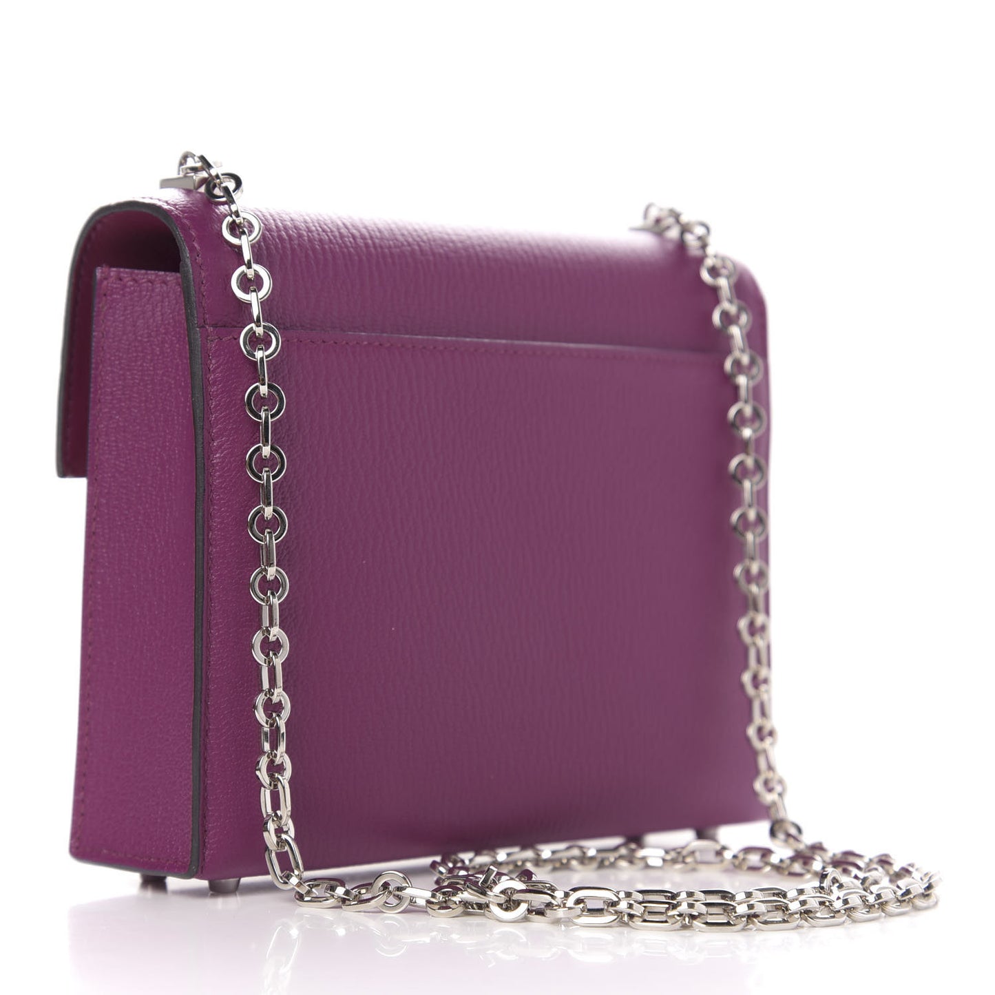 Chevre Chamkila Mini Verrou Chaine Bag Anemone