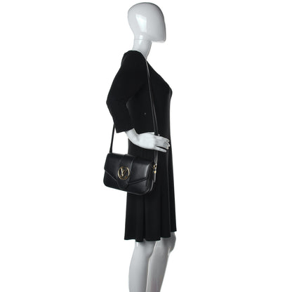Louis Vuitton Smooth Calfskin LV Pont 9 Black 2 of 14