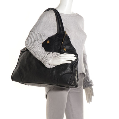 Alexander McQueen Leather Skull Embossed De Manta Tote Black 2 of 9