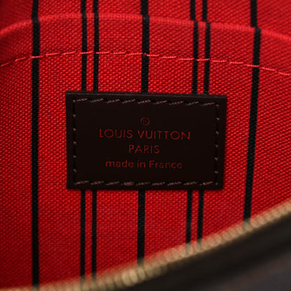 Louis Vuitton Damier Ebene Neverfull MM GM Pochette 6 of 10