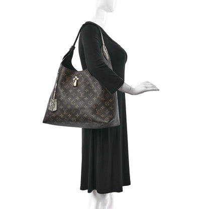 Louis Vuitton Monogram Flower Hobo Snakeskin 2 of 13