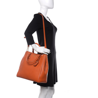 Prada Vitello Daino Tote Papaya 2 of 11