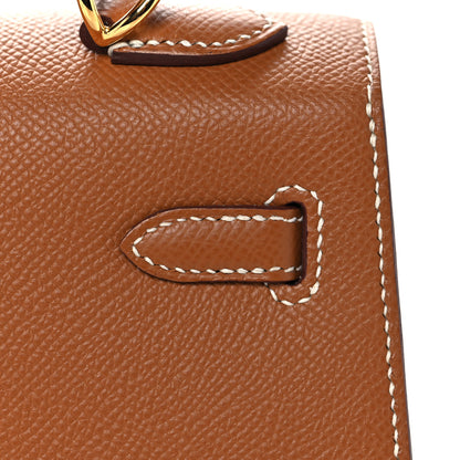 Hermes Epsom Kelly Sellier 25 Gold 11 of 38