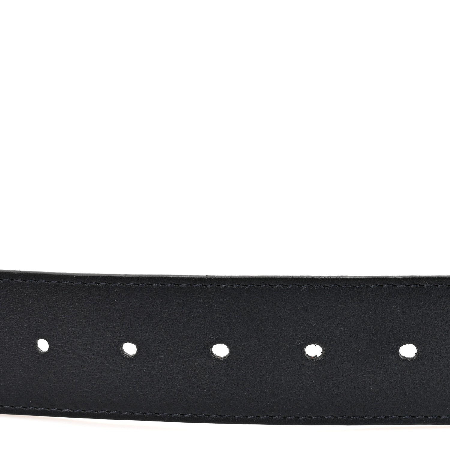 Louis Vuitton Calfskin 40mm LV Tilt Reversible Belt 90 36 Black Navy 3 of 4