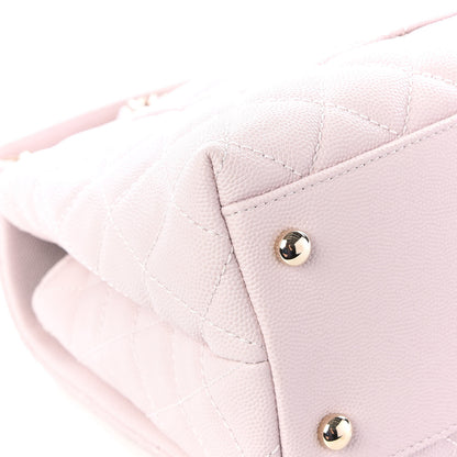 Chanel Caviar Quilted Small Coco Handle Flap Lilas Lilac 7 of 11