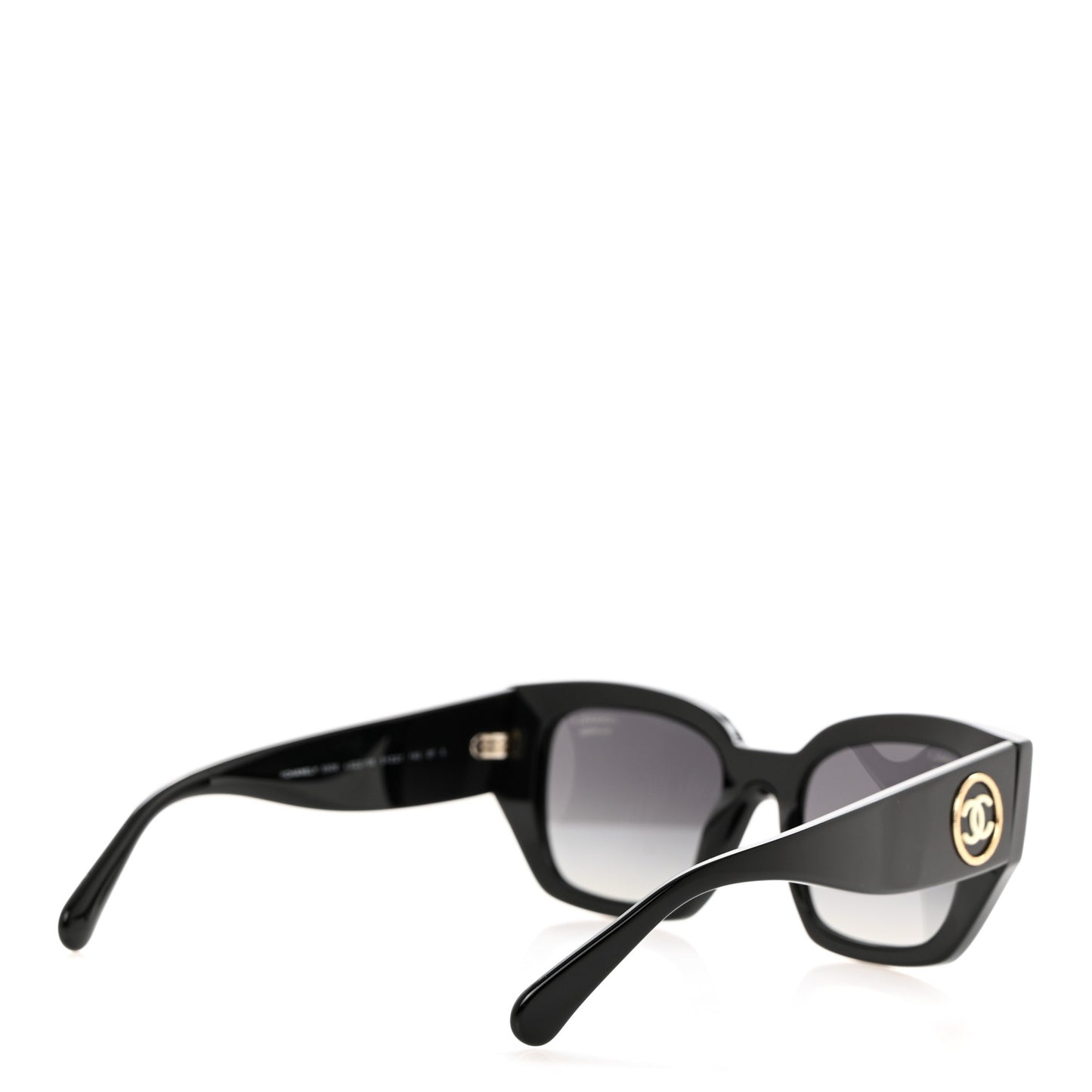 Acetate Polarized Square Sunglasses 5506 Black