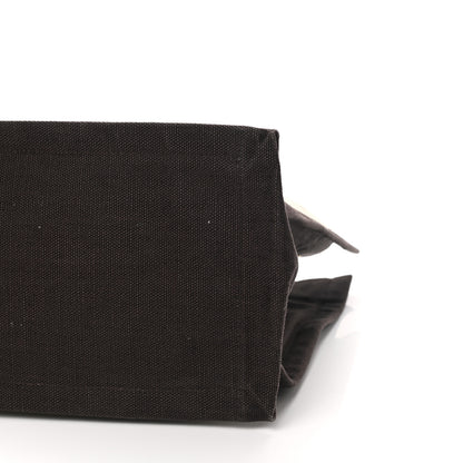 Saint Laurent Linen Calfskin Rive Gauche Tote Natural 10 of 10