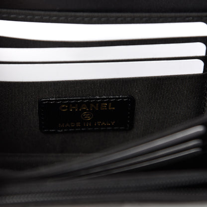 Chanel Lambskin Quilted Mini Trendy CC Wallet On Chain WOC Black 7 of 11