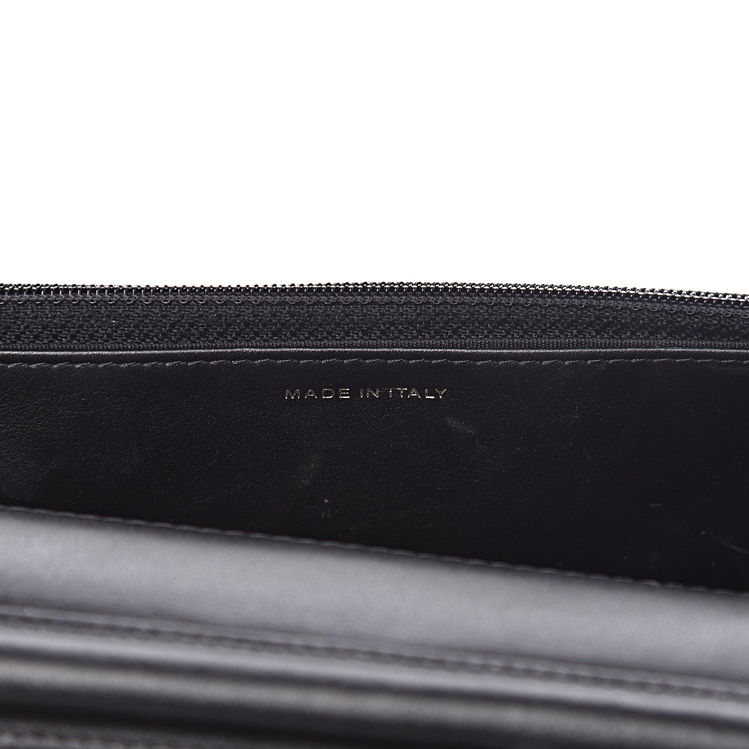 Chanel Caviar Chevron Quilted Boy Wallet On Chain WOC Black 7 of 15