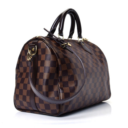 Louis Vuitton Damier Ebene Speedy Bandouliere 30 2 of 4