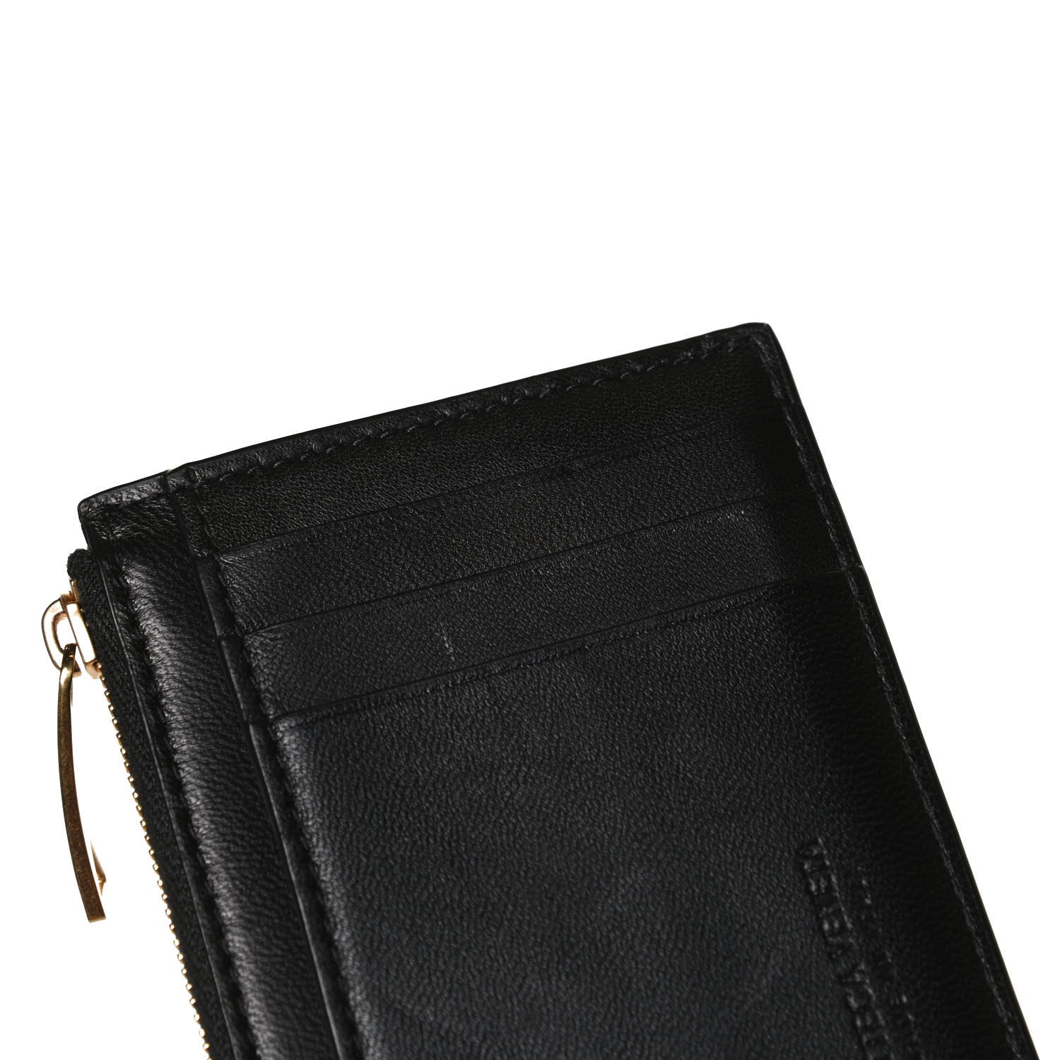 Bottega Veneta Nappa Maxi Intrecciato Card Holder Black 9 of 9