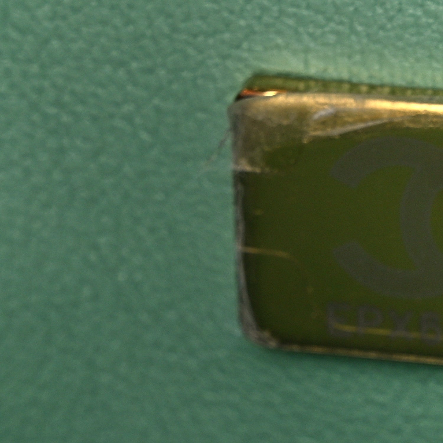 Chanel Lambskin Quilted Bi-Color Mini Top Handle Rectangular Flap Light Lilac Light Green 7 of 10