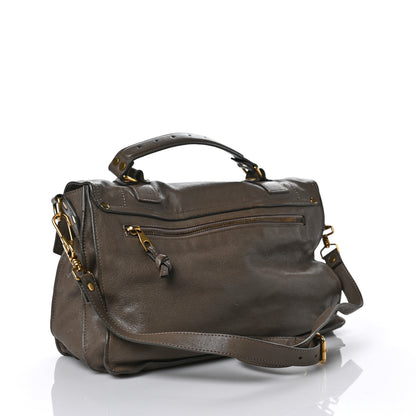 Proenza Schouler Lambskin Medium PS1 Satchel Smoke 3 of 12