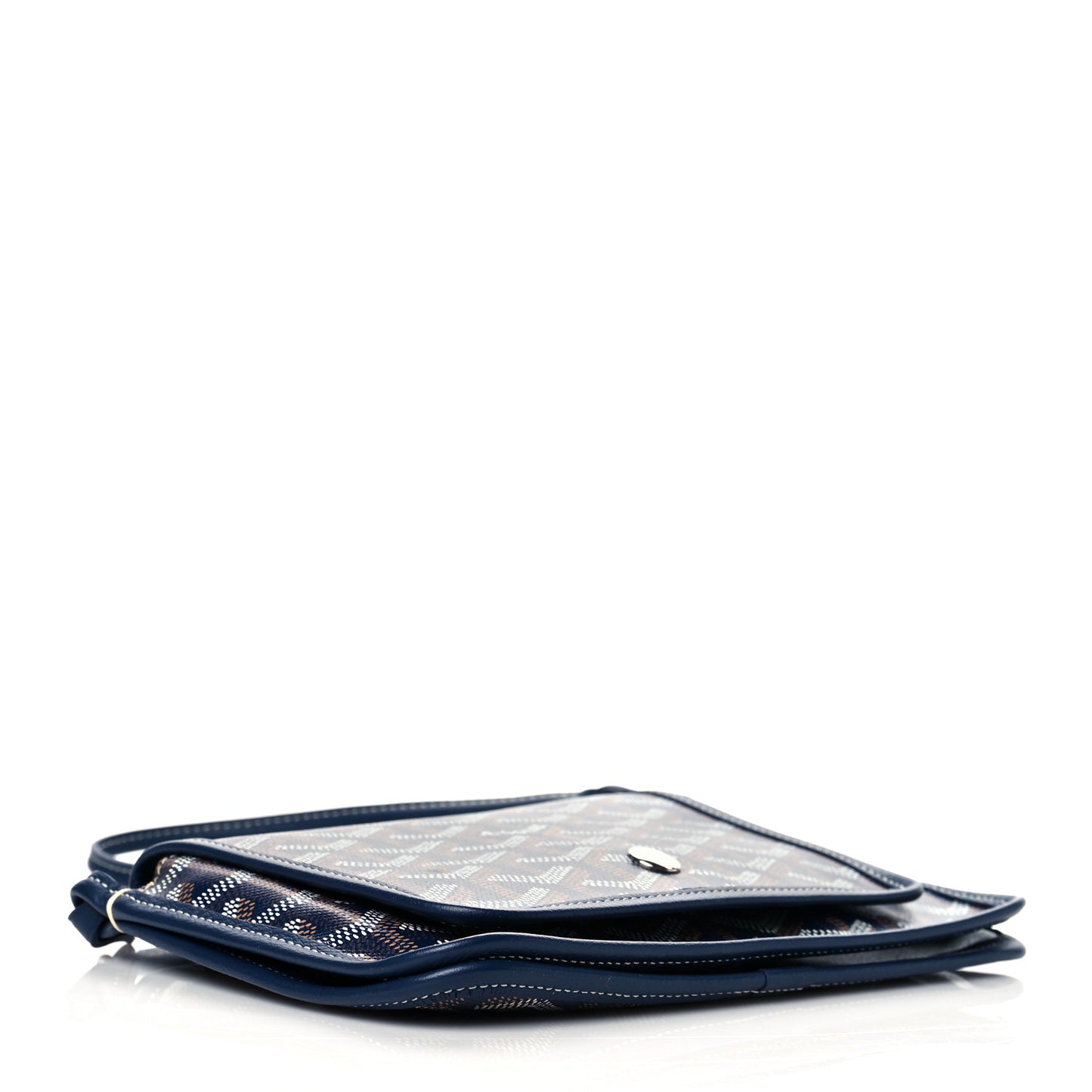 Goyardine Plumet Wallet Clutch Navy