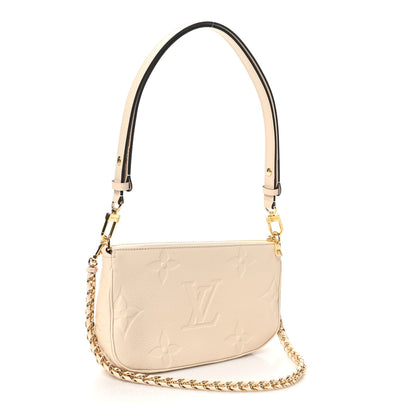 Louis Vuitton Empreinte Monogram Giant Multi Pochette Accessories Cream 2 of 11