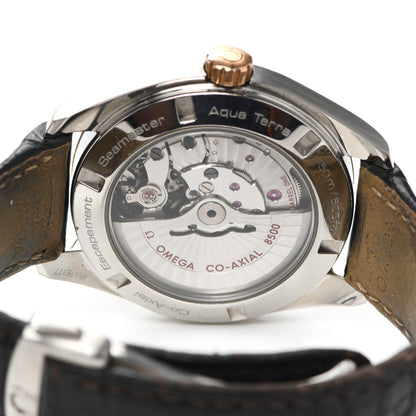 Omega Stainless Steel 18K Red Gold Alligator 38mm Seamaster Aqua Terra 150M Automatic Watch Grey 231.23.39.21.06.001 4 of 7
