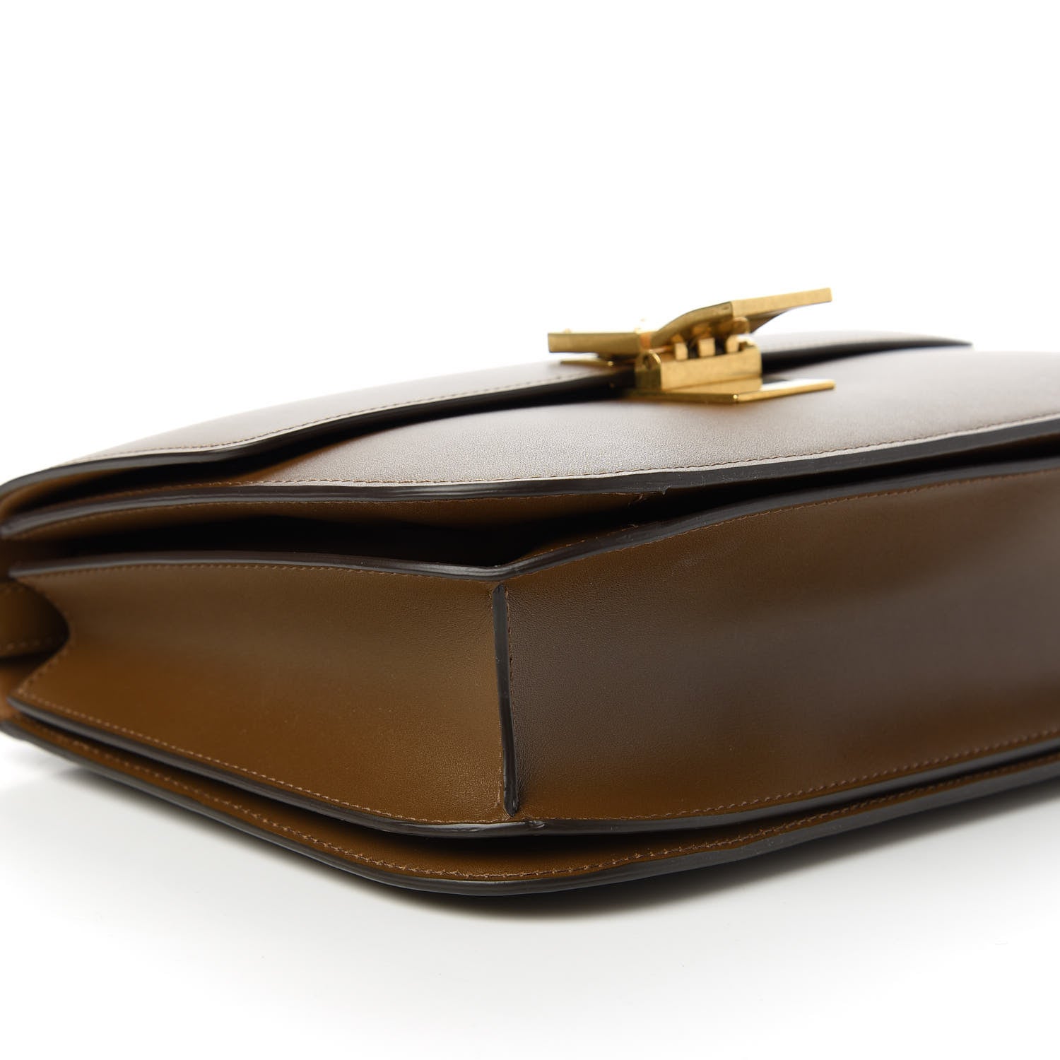 Celine Box Calfskin Medium Classic Box Flap Bag Camel 6 of 12