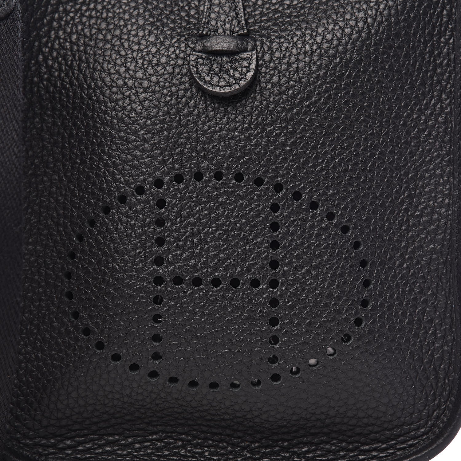 Hermes Taurillon Clemence Evelyne TPM Black 10 of 11