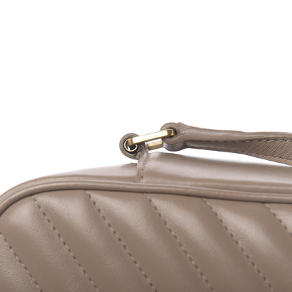 Saint Laurent Calfskin Matelasse Monogram Lou Camera Bag Dusty Grey 12 of 14